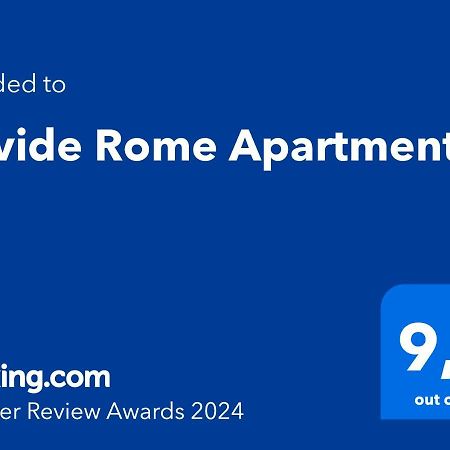Davide Rome Apartment Extérieur photo